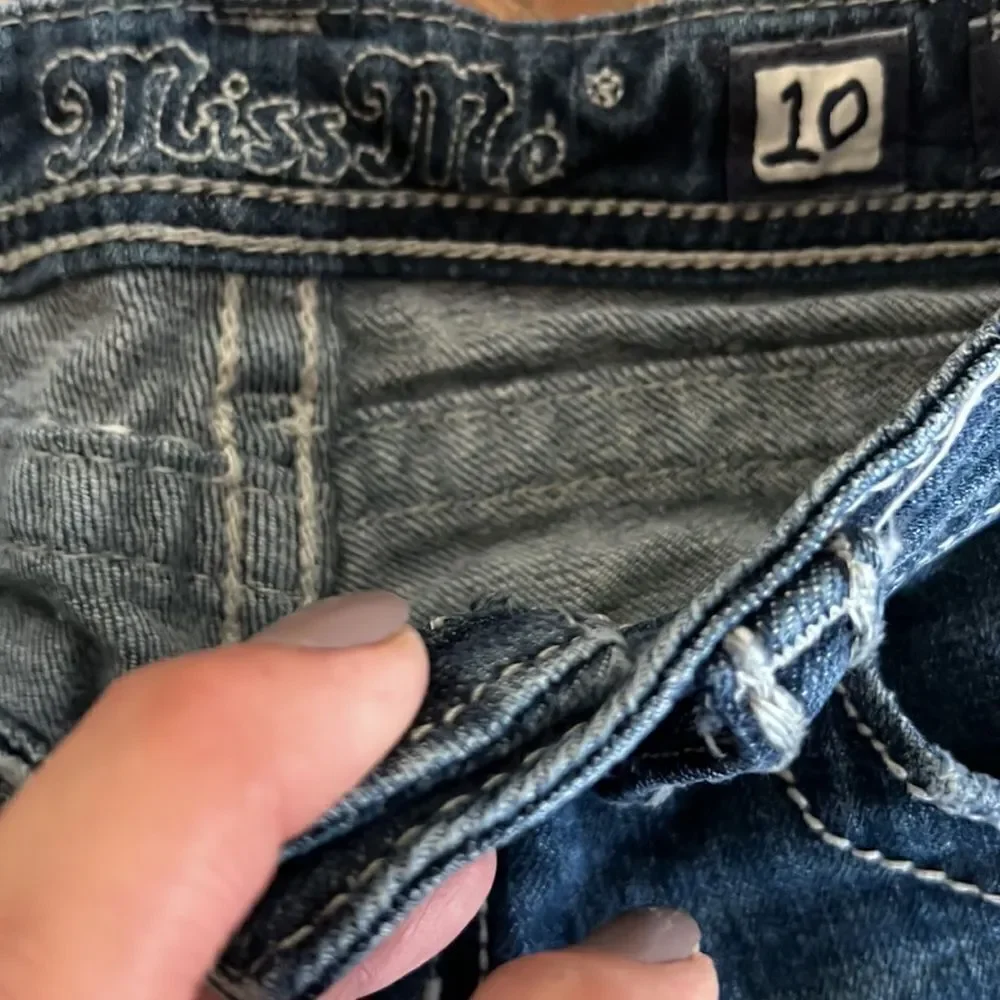 Miss Me Girls Jeans 10 Denim Capris